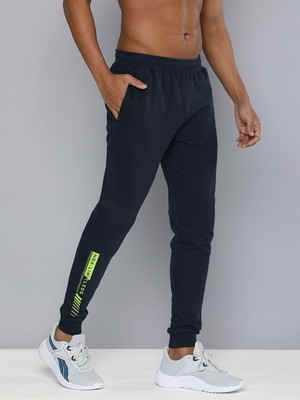 HRX by Hrithik Roshan Printed Men Blue Track Pants