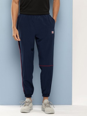 SLAZENGER Solid Men Blue Track Pants