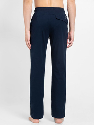 JOCKEY Printed Men Blue Track Pants