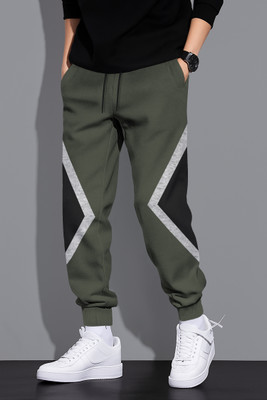 KELONBRO Colorblock Men Multicolor Track Pants