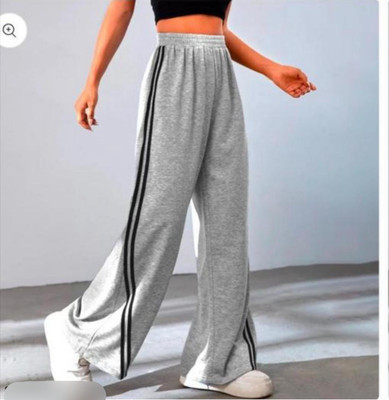 ritika enterprises Striped Women Grey Track Pants