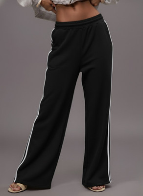 Dockstreet Solid Women White Track Pants