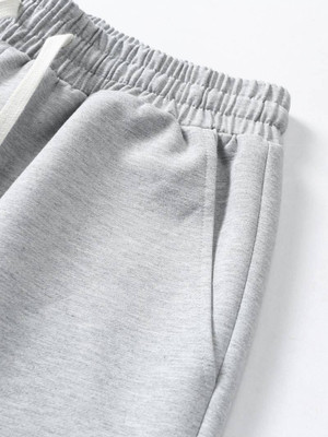 TRUFFLEGUM Solid Men Grey Track Pants