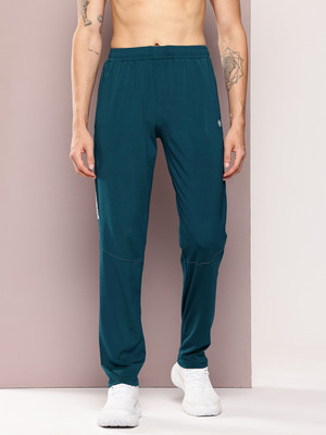 Turnfit Printed Men Dark Green Track Pants