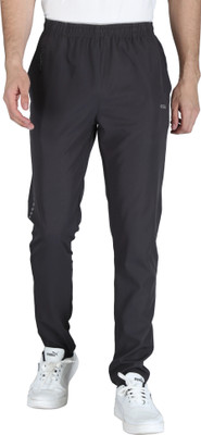 Ocra Solid Men Grey Track Pants
