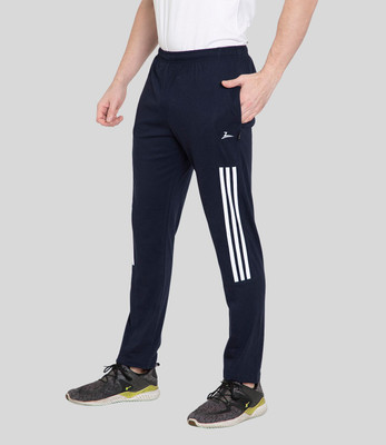 Zeffit Self Design Men Dark Blue Track Pants