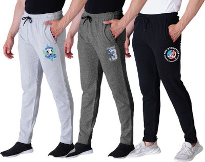 Kartblack Solid Men Multicolor Track Pants