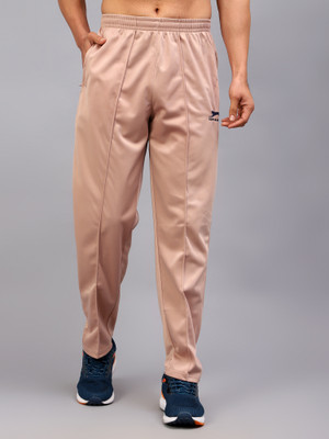 Shiv Naresh Solid Men Beige Track Pants