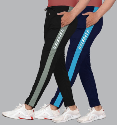 FLYZEN Self Design Men Multicolor Track Pants