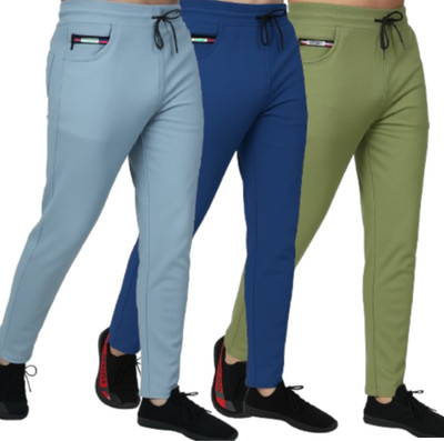 ROAR FIT Self Design Men Multicolor Track Pants