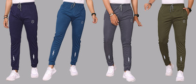 ANAND Chevron/Zig Zag Men Multicolor Track Pants