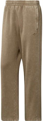 ADIDAS Solid Men Brown Track Pants