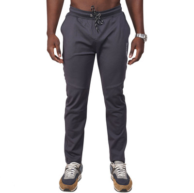 RiverHill Solid Men Grey Track Pants