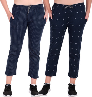 DSKIP COLLECTION Printed Women Multicolor Track Pants