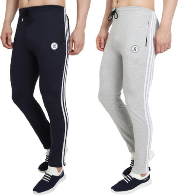 BOSOM BUDDY Striped Men Multicolor Track Pants
