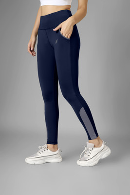 NEXSUS APPARELS Solid Women Dark Blue Track Pants