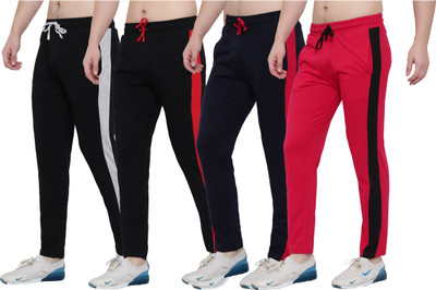 Ayvina Striped Men Multicolor Track Pants