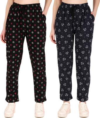 Kavya Retail Printed Women Multicolor Track Pants