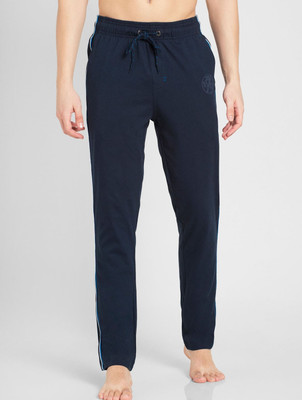 JOCKEY Solid Men Dark Blue Track Pants