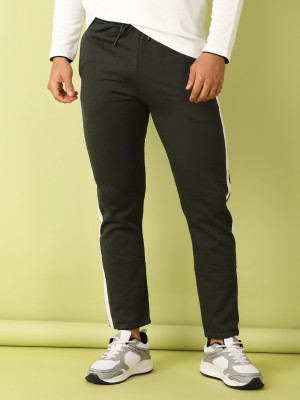 V-MART Solid Men Black Track Pants