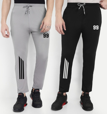 Vought Vick Printed Men Black, Grey Track Pants