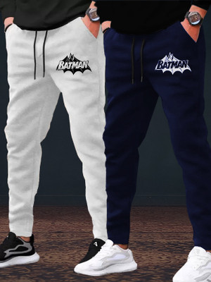 PKB garments Solid Men Grey, Dark Blue Track Pants