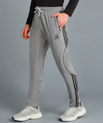 GNOCKFACE Solid Men Grey Track Pants