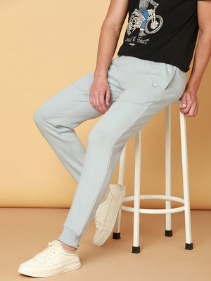 Wrangler Solid Men Blue Track Pants
