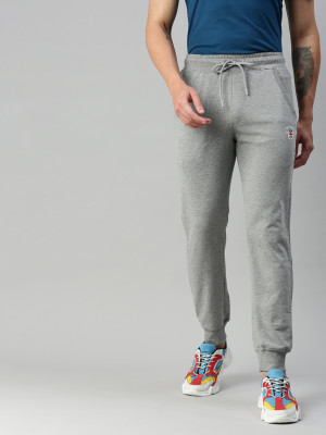 ONN Solid Men Grey Track Pants