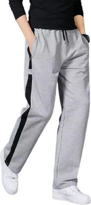 LAVISH STYLE Self Design Men Black, Blue, Grey Track Pants