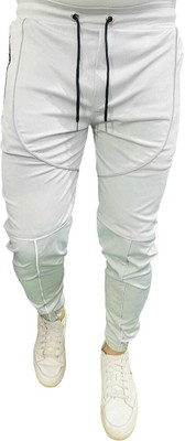 Arsh enterprises Self Design Men Grey Track Pants