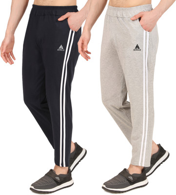 Clothina Self Design Men Multicolor Track Pants