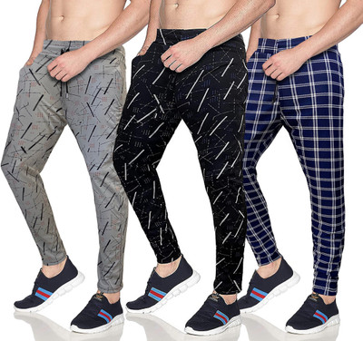 AVOLT Checkered Men Multicolor Track Pants