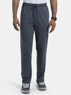 JOCKEY 9500 Super Combed Cotton Rich Solid Men Grey Track Pants