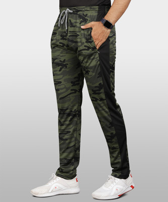 VeBNoR Solid Men Green Track Pants