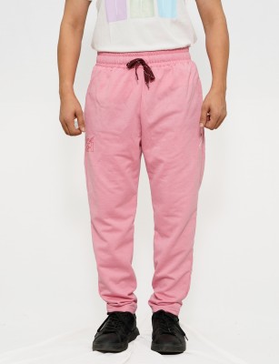 Rich And Humble Printed Men Pink Track Pants