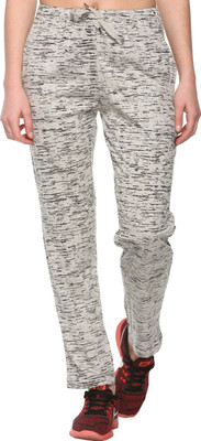 Weboasis Printed Women Grey Track Pants