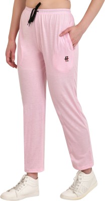 NCS STORE Solid Women Pink Track Pants