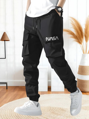 THE PVR CLOTHING Slim Fit Men Black Trousers