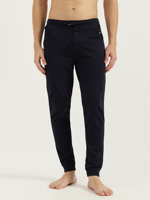 United Colors of Benetton Solid Men Blue Track Pants