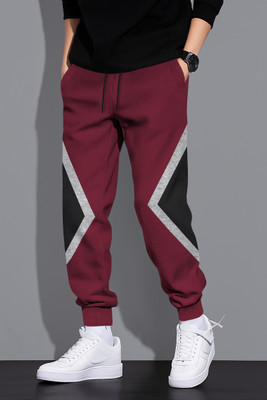 KELONBRO Colorblock Men Multicolor Track Pants