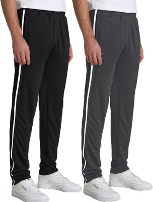 Joggers Park Solid Men Multicolor Track Pants