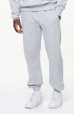 Daphne Maurier Solid Men Grey Track Pants