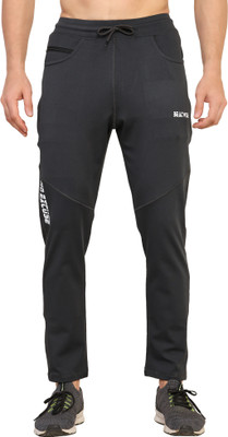 BW:BEATWIDE Solid Men Grey Track Pants