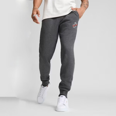 Moda Rapido Solid Men Grey Track Pants