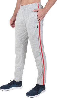 Zeffit Solid Men Grey Track Pants