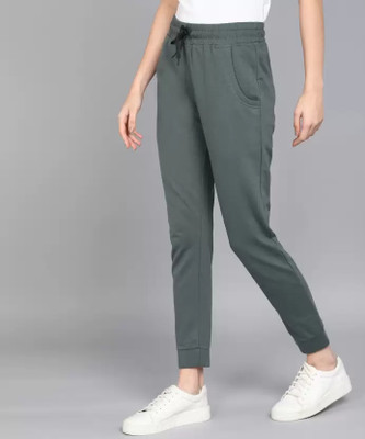 GLADLY Solid Women Grey Track Pants