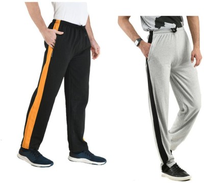 IndiWeaves Solid Men Multicolor Track Pants