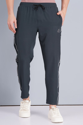 BRILLCO BIZZ Solid Men Blue Track Pants
