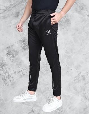 Day Hawk Solid Men Black Track Pants